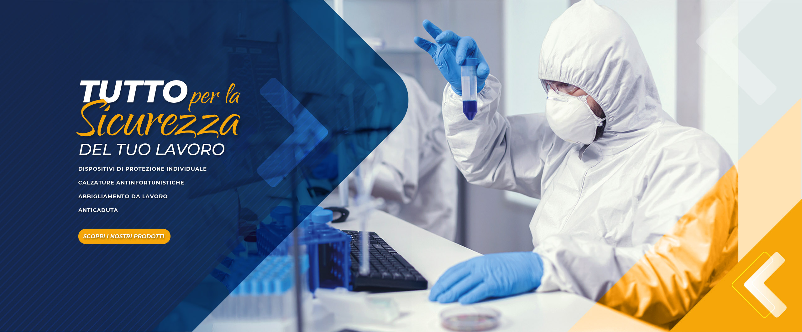 Dispositivi di Protezione Individuale slider sicurezza